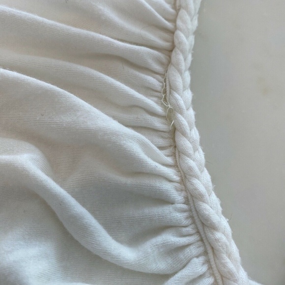 RACHEL PALLY IVORY MODAL SPANDEX DRESS SIZE MEDIUM - Picture 14 of 16